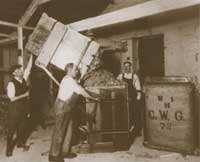 Andrew Moore and Terry Baxter - front (previous Managing Directors), with Steve Fleming and Nick Kidd (present Board)