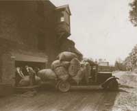 wool society's lorry